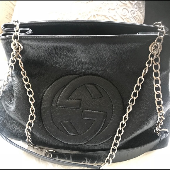 gucci purse with gold chain